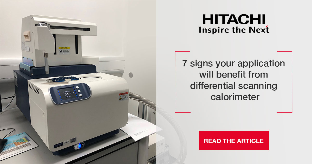 Differential Scanning Calorimeter | Time To Upgrade | Hitachi High